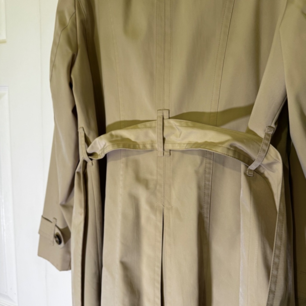 London Fog Women's Double Breasted Short Trench Coat - Picture 12 of 16